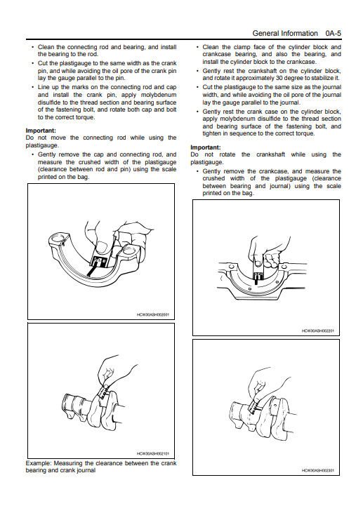 Manual de Taller Motor Industrial Isuzu A1-4JJ1