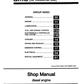 Manual de Taller Motor Industrial Mitsubishi Fuso 6M60