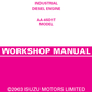 Manual de Taller Motor Isuzu AA-6SD1T