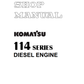 Manual de Taller Motor Komatsu 114-2 Series
