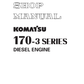 Manual de Taller Motor Komatsu 170-3 Series