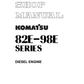 Manual de Taller Motor Komatsu  82E a 98E Series