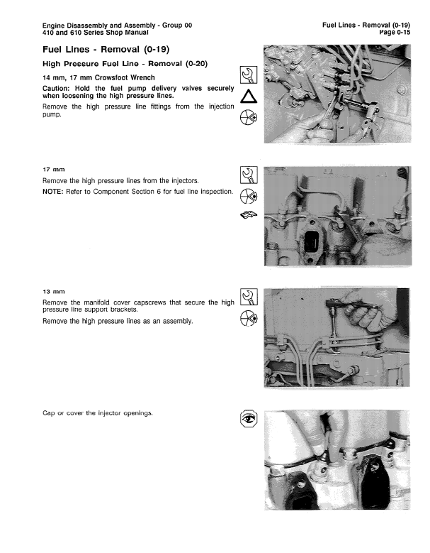 Manual de Taller Motor Komatsu KDC410, KDC610 Series