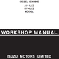 Manual de Taller Motores Indstriales Isuzu AU-4LE2, BV-4LE2