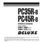 Manual de Taller Excavadora Hidraúlica Komatsu PC35R-8 - F20932, PC45R-8 - F21251 Deluxe