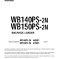 Manual de Taller Retroexcavadora Komatsu WB140PS-2N, WB150PS-2N USA