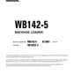 Manual de Taller Retroexcavadora Komatsu WB142-5 USA