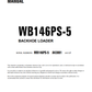 Manual de Taller Retroexcavadora Komatsu WB146PS-5 USA