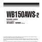 Manual de Taller Retroexcavadora Komatsu WB150AWS-2 Italy