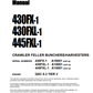 Manual de Taller Talador Komatsu 430FX-1, 430FXL-1, 445FXL-1