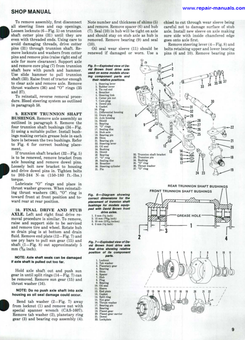 Manual de Taller Tractor Case 1190-1194-1290-1294-1390-1394-1490-1494-1594-1690