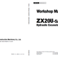 Manual de Taller Y Diagrama Circuitos Eléctricos Excavadora Hitachi ZX20U-5A