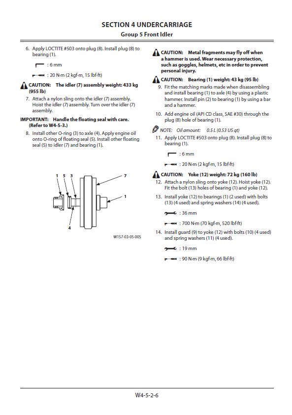 Manual de Taller y Circuitos Eléctricos Excavadora Hitachi ZX670LC-5G