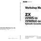 Manual de Taller y Diagrama Circuitos Eléctricos Excavadora Hitachi ZX225US-5A, ZX225USLC-5A