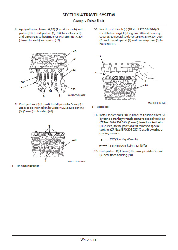 Manual de Taller y Diagrama de Circuitos Eléctricos Cargador Hitachi ZW250-5B