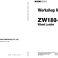 Manual de Taller y Diagramas Circuitos Eléctricos Cargador Hitachi ZW180-5A