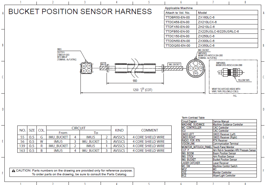 Manual de Taller y Diagramas Circuitos Eléctricos Excavadora Hitachi ZX210X-6, ZX210LCX-3