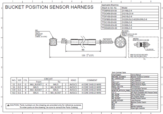 Manual de Taller y Diagramas Circuitos Eléctricos Excavadora Hitachi ZX210X-6, ZX210LCX-3