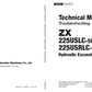 Manual de Taller y Diagramas Circuitos Eléctricos Excavadora Hitachi ZX225US-5B, ZX225USLC-5B