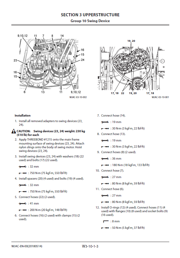 Manual de Taller y Diagramas Circuitos Eléctricos Excavadora Hitachi ZX470-5G