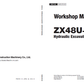 Manual de Taller y Diagramas Circuitos Eléctricos Excavadora Hitachi ZX48U-5A