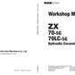 Manual de Taller y Diagramas Circuitos Eléctricos Excavadora Hitachi ZX70-5G, ZX70LC-5G