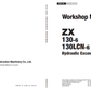 Manual de Taller y Diagramas Circuitos Eléctricos Excavadoras Hitachi ZX130-6, ZX130LCN-6