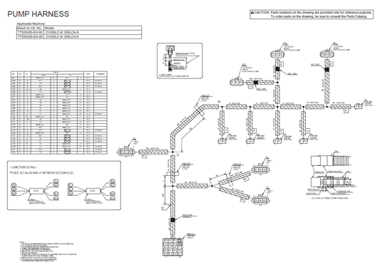 Manual de Taller y Diagramas Excavadora Hitachi ZX350LC-6, ZX350LCN-6