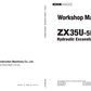 Manual de Taller y Diagramas Excavadora Hitachi ZX35U-5B