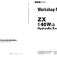 Manual de Taller y Diagramas de Circuitos Eléctricos Excavadora Hitachi ZX140W-3