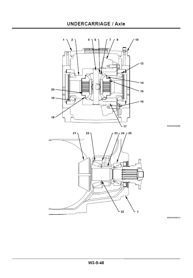Manual de Taller y Diagramas de Circuitos Eléctricos Excavadora Hitachi ZX140W-3