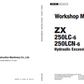 Manual de Taller y Diagramas de Circuitos Eléctricos Excavadora Hitachi ZX250LC-6, ZX250LCN-6