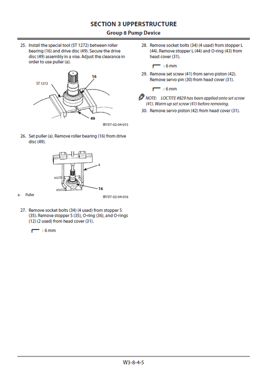 Manual de Taller y Diagramas de Circuitos Eléctricos Excavadora Hitachi ZX330-5G, ZX350-5G