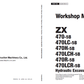 Manual de Taller y Diagramas de Circuitos Eléctricos Excavadora Hitachi ZX470-5B
