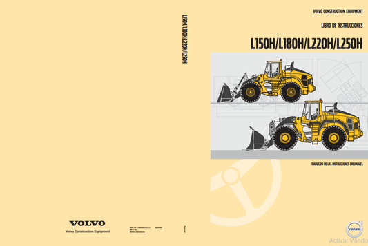 Manual del Operador Cargador Volvo L150