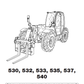 Manual del Operador Manipulador Telescopico JCB 530, 532, 533, 535, 537, 540