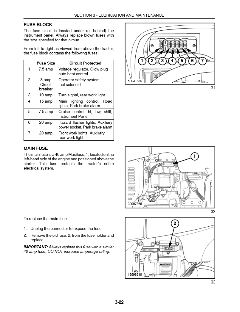 Manual del Operador Tractor Case DX35 DX40 DX45