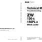 Manuales Técnicos Cargador Hitachi ZW150-6 ZW150PL-6