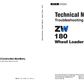 Manuales Técnicos Cargador Hitachi ZW180