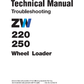 Manuales Técnicos Cargador Hitachi ZW220 ZW250 ZW310
