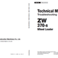 Manuales Técnicos Cargador Hitachi ZW370-6