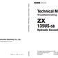Manuales Técnicos Excavadora Hitachi ZX135US-5B