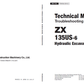 Manuales Técnicos Excavadora Hitachi ZX135US-6