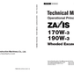 Manuales Técnicos Hitachi ZX170W-3, ZX190W-3