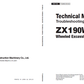 Manuales Técnicos Excavadora Hitachi ZX190W-5A