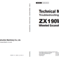 Manuales Técnicos Excavadora Hitachi ZX190W-6