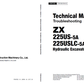 Manuales Técnicos Excavadora Hitachi ZX225US-5A, ZX225USLC-5A