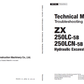 Manuales Técnicos Excavadora Hitachi ZX250LC-5B, ZX250LCN-5B