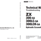 Manuales Técnicos Excavadora Hitachi ZX300-5A, ZX300LC-5A, ZX300LCH-5A