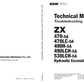 Manuales Técnicos Excavadora Hitachi ZX470-5A, ZX490-5A, ZX530-5A